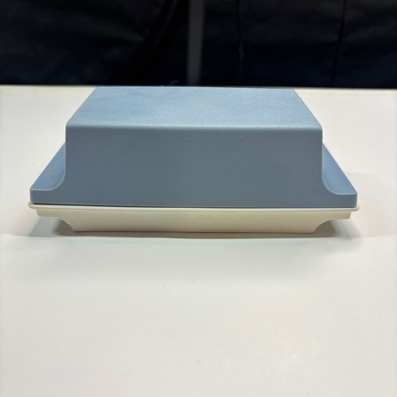 Tupperware Other - VINTAGE BLUE TUPPERWARE 2 STICK BUTTER DISH
